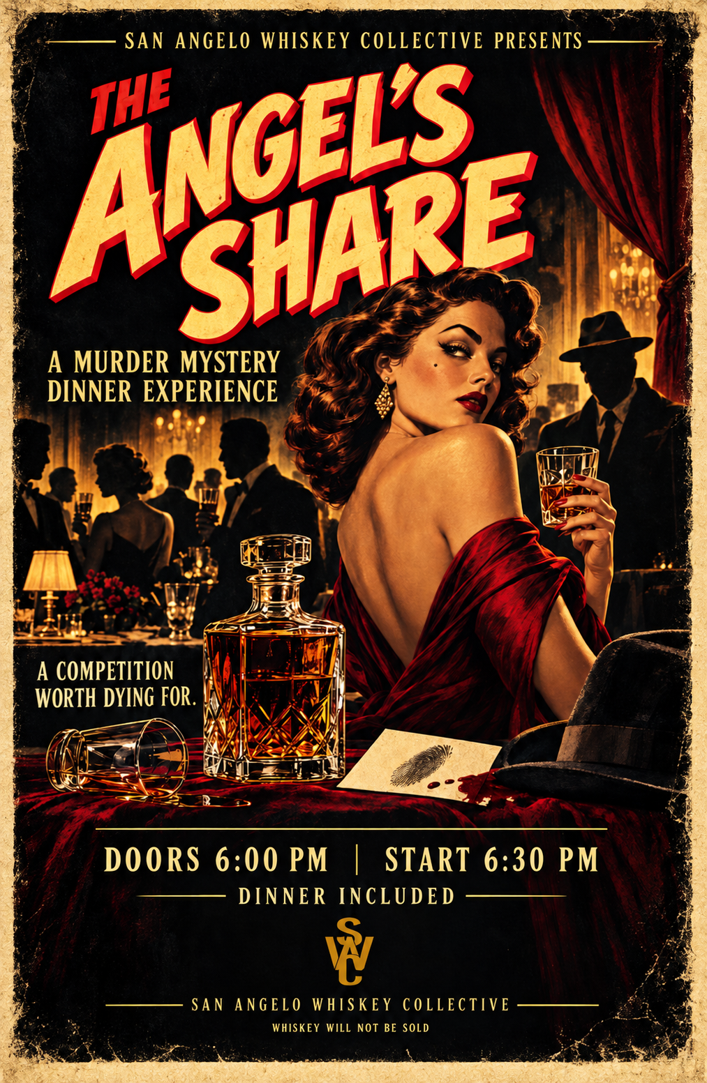 The Angel’s Share event poster