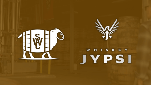 Whiskey Jypsi logo in San Angelo Whiskey Collective event artwork